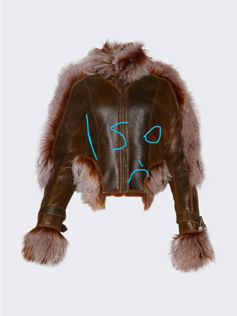 *LOOKING FOR* Jean Paul Gaultier x KNWLS Shearling Jacket